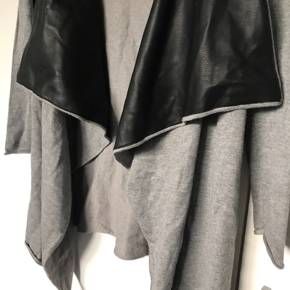 Zara Knit Size S Grey Cardigan NWOT Long Sleeve - Picture 4 of 5